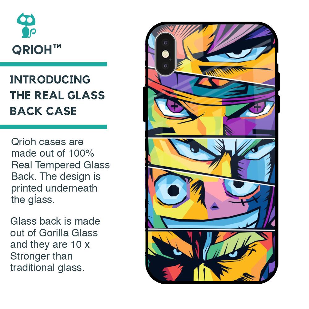 Anime Legends iPhone X Glass Back Cover - Flat 35% Off On iPhone X Back  Cover – Qrioh.com