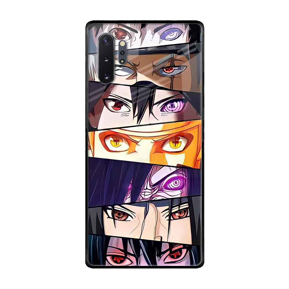 Anime Eyes Glass Case for Samsung Galaxy Note 10 Plus