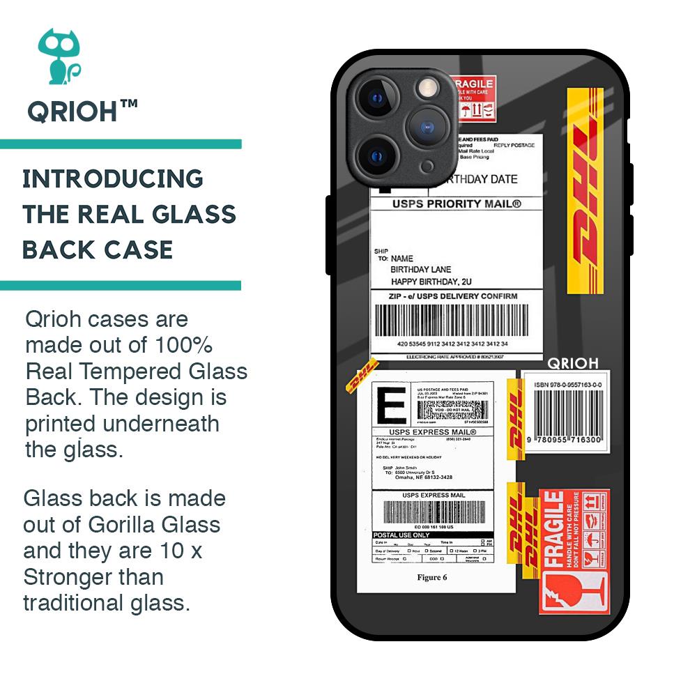 Cool Barcode Label iPhone 11 Pro Max Glass Back Cover - Flat 35 ...