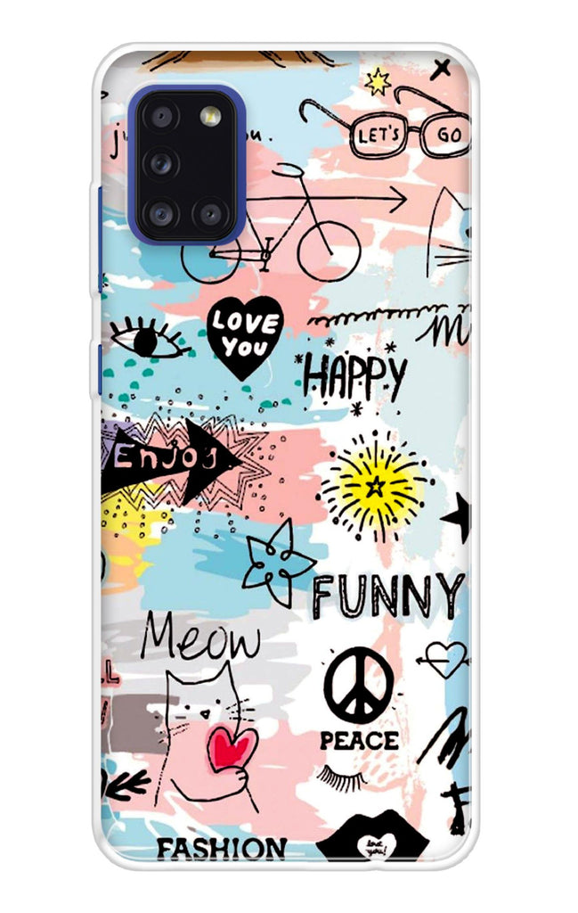 Samsung a31 online mobile cover