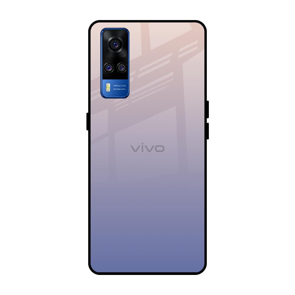 Rose Hue Vivo Y51 2020 Glass Back Cover - Flat 35% Off On Vivo Y51 2020  Back Cover – Qrioh.com