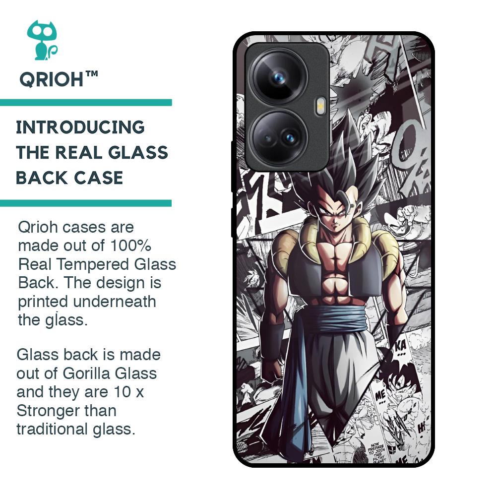 Dragon Anime Art Glass Case for Realme 10 Pro Plus 5G