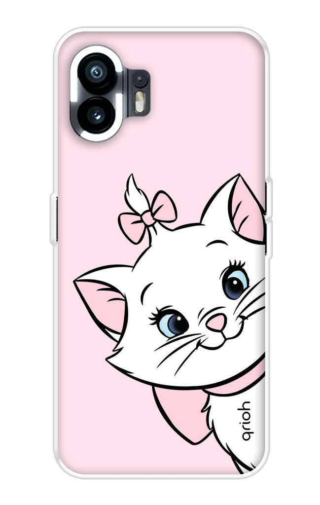 Cute Kitty Nothing Phone 1 Back Cover - Flat 35% Off On Nothing