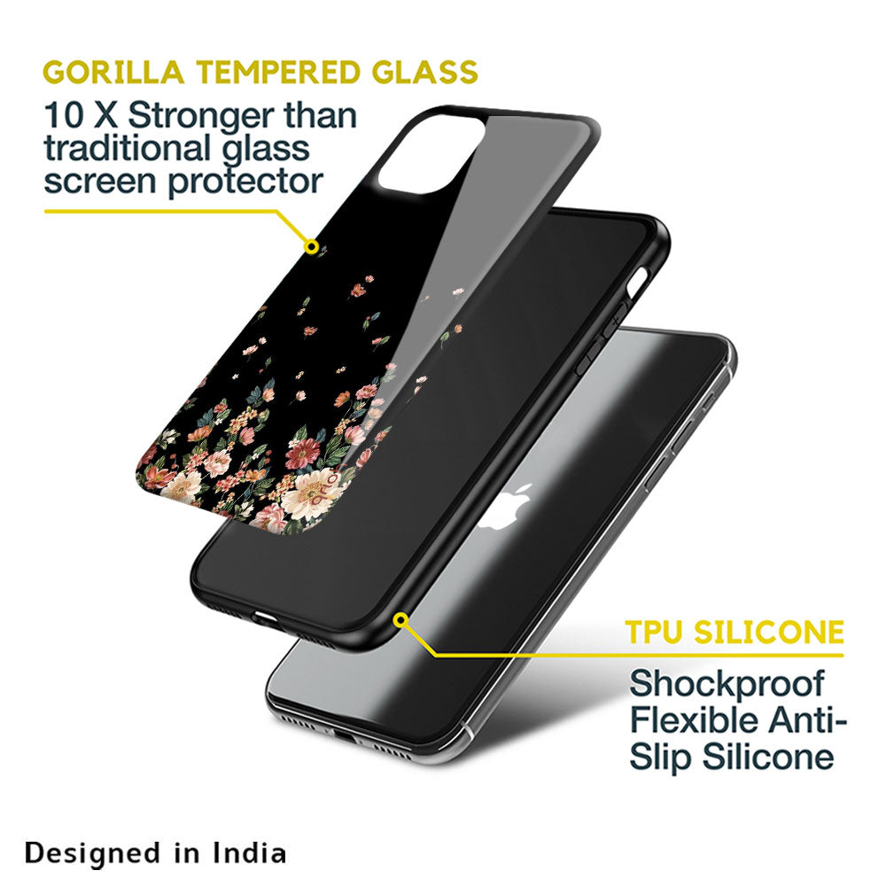 Floating Floral Print Apple iPhone 13 Mini Glass Back Cover - Flat 35% Off  On Apple iPhone 13 Mini Glass Covers – Qrioh.com