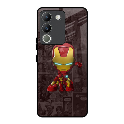 Angry Baby Super Hero Vivo Y200 5G Glass Back Cover Online