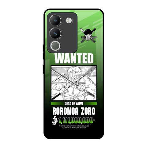 Zoro Wanted Vivo Y200 5G Glass Back Cover Online