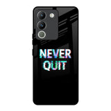 Never Quit Vivo Y200 5G Glass Back Cover Online