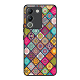 Multicolor Mandala Vivo Y200 5G Glass Back Cover Online