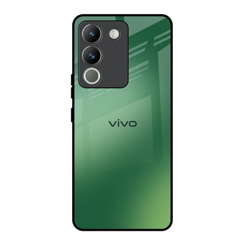 Green Grunge Texture Vivo Y200 5G Glass Back Cover Online