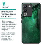 Emerald Firefly Glass Case For Vivo Y200 5G