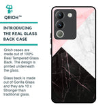 Marble Collage Art Glass Case For Vivo Y200 5G