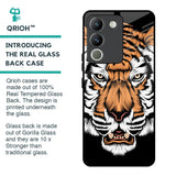 Angry Tiger Glass Case For Vivo Y200 5G