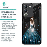 Queen Of Fashion Glass Case for Vivo Y200 5G
