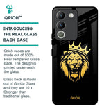 Lion The King Glass Case for Vivo Y200 5G