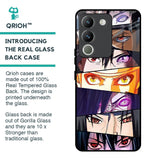 Anime Eyes Glass Case for Vivo Y200 5G