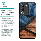 Wooden Tiles Glass Case for Vivo Y200 5G