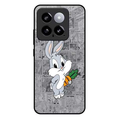 Cute Baby Bunny Mi 14 Glass Back Cover Online