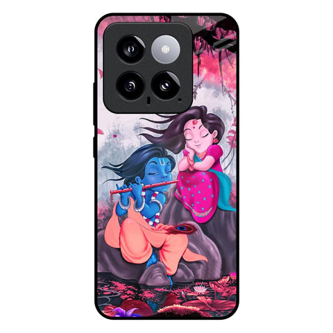 Radha Krishna Art Mi 14 Glass Back Cover Online