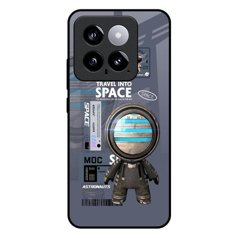 Space Travel Mi 14 Glass Back Cover Online