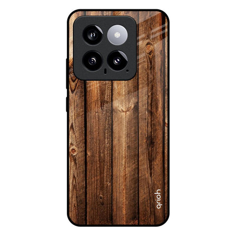 Timber Printed Mi 14 Glass Back Cover Online