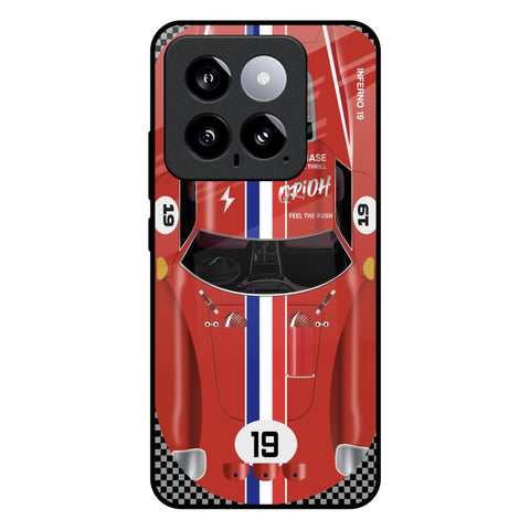 Racing Vintage Mi 14 Glass Back Cover Online