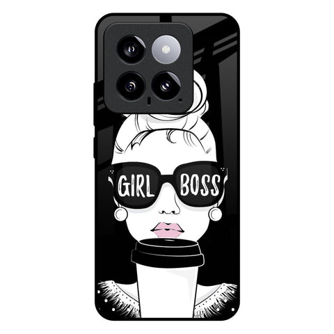 Girl Boss Mi 14 Glass Back Cover Online