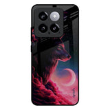 Moon Wolf Mi 14 Glass Back Cover Online