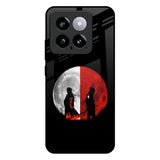 Anime Red Moon Mi 14 Glass Back Cover Online