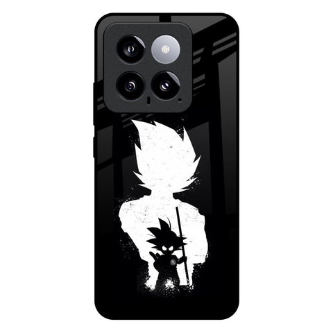 Monochrome Goku Mi 14 Glass Back Cover Online