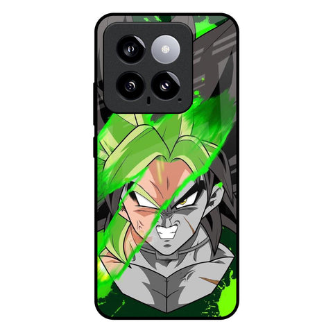 Anime Green Splash Mi 14 Glass Back Cover Online