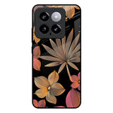 Lines Pattern Flowers Mi 14 Glass Back Cover Online