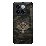 Army Warrior Mi 14 Glass Back Cover Online