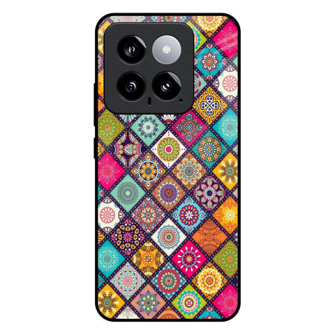 Multicolor Mandala Mi 14 Glass Back Cover Online