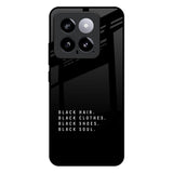 Black Soul Mi 14 Glass Back Cover Online