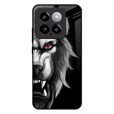 Wild Lion Mi 14 Glass Back Cover Online