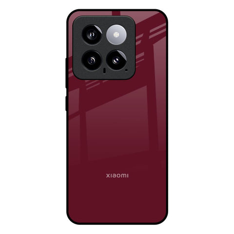 Classic Burgundy Mi 14 Glass Back Cover Online