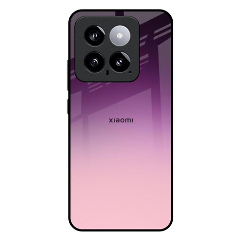 Purple Gradient Mi 14 Glass Back Cover Online