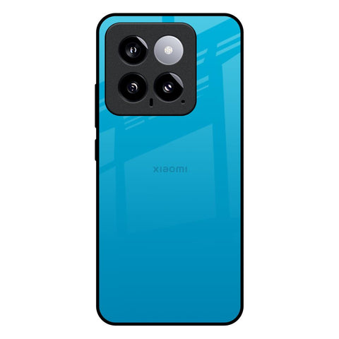 Blue Aqua Mi 14 Glass Back Cover Online