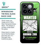 Zoro Wanted Glass Case for Mi 14