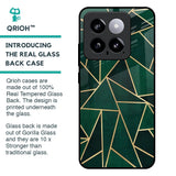 Abstract Green Glass Case For Mi 14