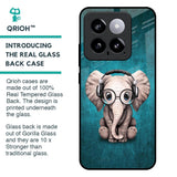 Adorable Baby Elephant Glass Case For Mi 14