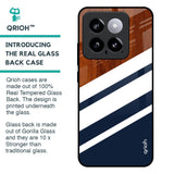 Bold Stripes Glass Case for Mi 14