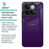 Dark Purple Glass Case for Mi 14