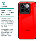 Blood Red Glass Case for Mi 14