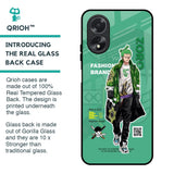 Zoro Bape Glass Case for Oppo A18