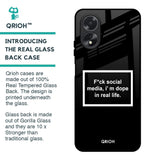 Dope In Life Glass Case for Oppo A18
