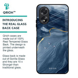 Deep Ocean Marble Glass Case for Oppo A18