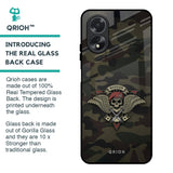 Army Warrior Glass Case for Oppo A18