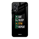 Daily Routine Oppo A38 Glass Back Cover Online
