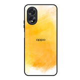 Rustic Orange Oppo A38 Glass Back Cover Online